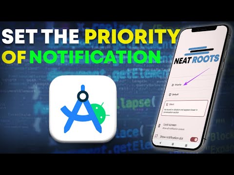 Android Studio Tutorial - How to Set Notification Priority for Improved User Experience