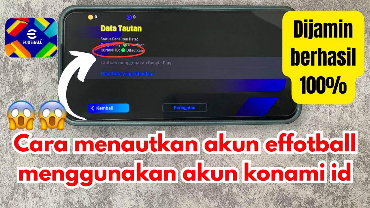 Cara Menautkan Akun Efootball 2026 Ke Konami ID