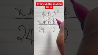 ✅ Crazy cross multiplication tricks that you can try for fun 😉#math #mathtricks