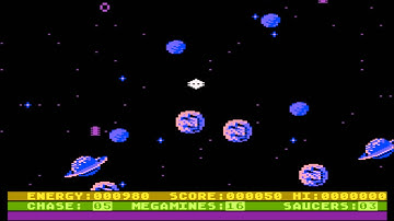 Astro Chase for the Atari 8-bit family