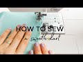 How to Sew a Smooth Dart