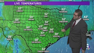 One More Chilly Night Before Warmer Temperatures Come Back | Central Texas Forecast