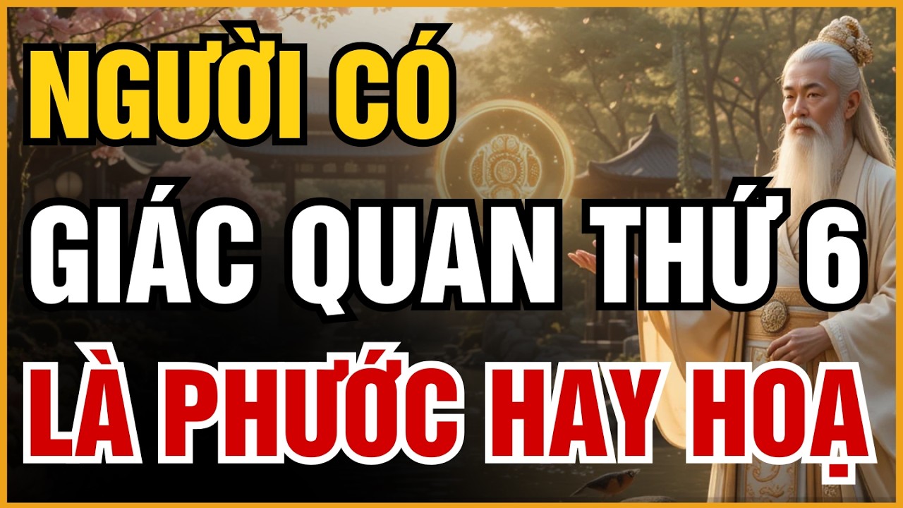 CỔ NHÂN TIẾT LỘ: VÌ SAO NGƯỜI CÓ 'GIÁC QUAN THỨ 6' NHẠY BÉN THƯỜNG RẤT KHỔ TÂM? | ĐẠO CỔ NHÂN