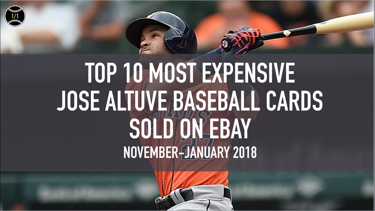 Craig Biggio: Top 10 Most Expensive Baseball Cards Sold on Ebay (April -  June 2019) - YouTube