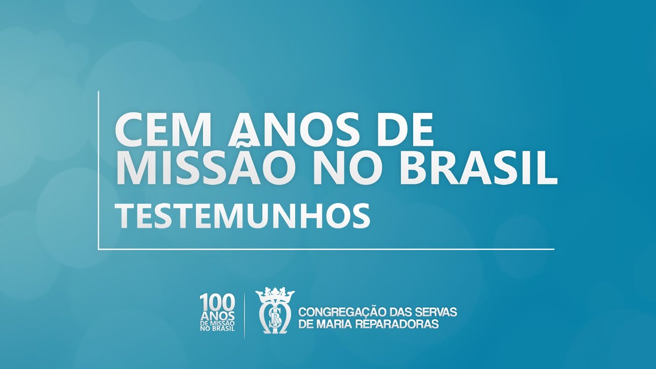 Calaméo - Revista Centenário de Missão das Servas de Maria Reparadoras, no  Brasil