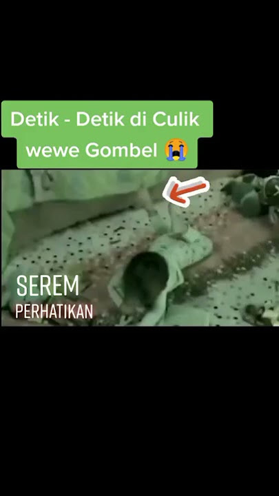 DICULIK WEWE GOMBEL 😱😱 | Penampakan Hantu | Viral Tiktok | Tiktok Horor | Video Horor Seram Misteri