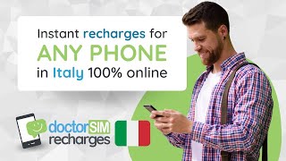 Top Up Any Mobile in Italy Instantly 🇮🇹⚡
