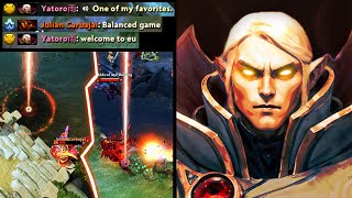 WHEN THE BEST CARRY IN THE WORLD PLAYS INVOKER | YATORO INVOKER AMAZING GAME | Dota 2 Invoker