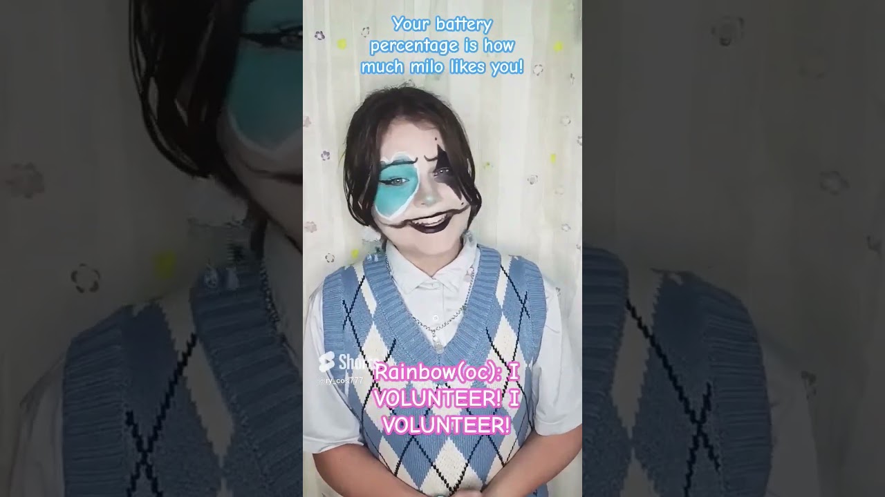 Milo's here! #cosplay #occosplay #clowncosplay #oc #fyp #viral #clown #relatable #skincare #shorts