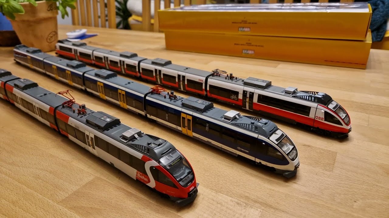 [Unboxing / Test / Soundcheck] Brawa Talent ÖBB 4024/4124 Cityjet und MAV 425