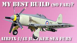 I enjoyed this one! Airfix 1/48 scale Hawker Sea Fury | Build and review