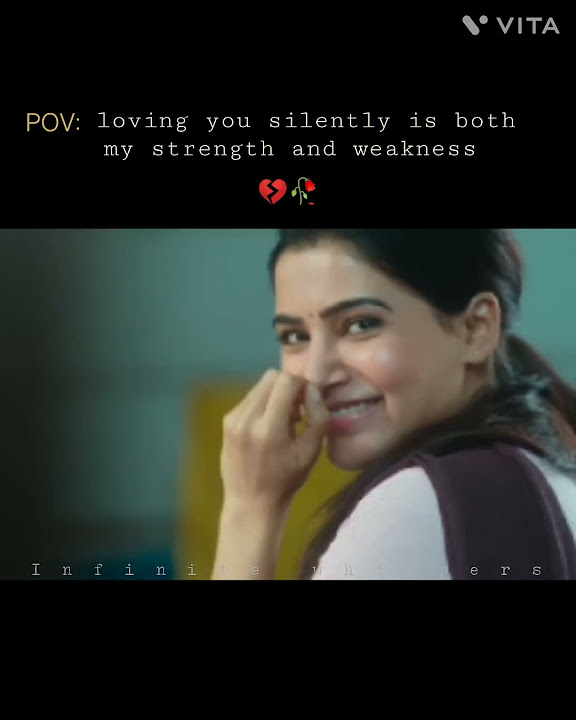 Loving You Silently Is Both My Strength And Weakness majili samantha loving-you-silently-is-both-my-strength-and-weakness-majili-samantha