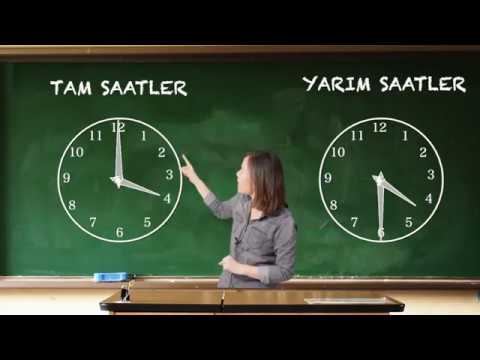 1.Sınıf Matematik Tam ve Yarım Saatler Konu Anlatımı