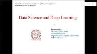 Data Science and Deep Learning webinar | Day 2