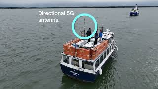 5G-ROUTES: Mobile multi-hop trials with two vessels