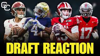 NFL Draft Reaction | Rams STUN NFL with Ty Simpson, Giants DOMINATE Top 10 + STEAL of the Draft 👀