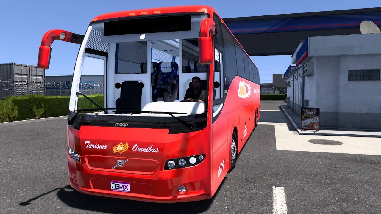 Going To Nevada Lake Town Road Trip In America Truck Simulator Gameplay Volvo 9700||#ep1