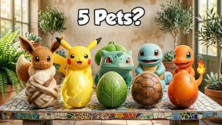 I Got a Pet | Simulated 5 Pokémon in Real Life