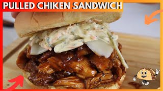 PULLED CHIKEN SANDWICH/como hacer cocina en casa