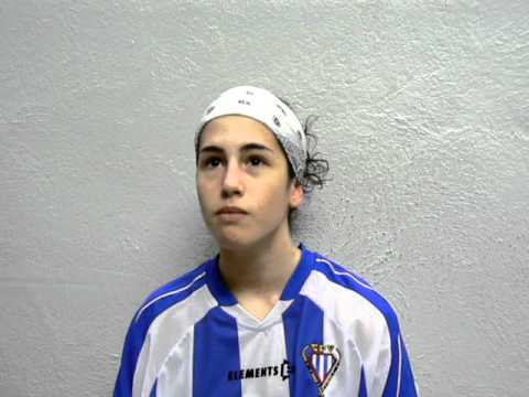 Declaracions Laia Jiménez. Voltregà 5 - Alcorcón 1. 30/10/2010