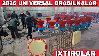 2026 Yangi Ixtirolar | UNIVERSAL DRABILKA NARXLARI