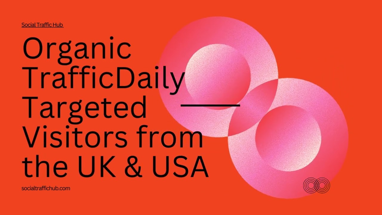Organic Traffic: Daily Targeted Visitors from the UK & USA