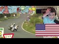 American Reacts Guy⚡ Martin (Michael Dunlop Crash)✔ ULSTER_GP . . [Type Race, Isle of man TT]