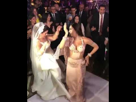 Belly dancer in a wedding