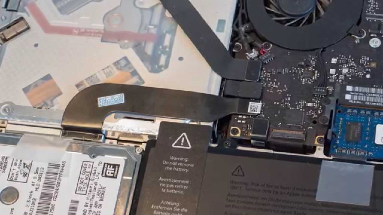 apple macbook pro hard drive failure