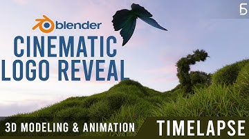Cinematic Logo Reveal Timelapse | Blender 2.8 | FS CREATiON