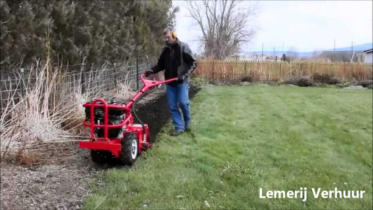 Hydraulische tuinfrees huren | Lemerij Verhuur | tuinfrezen te huur.