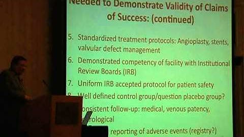 Neurologist Dr. Jack Burks on CCSVI Part 5 - Hubbard Foundation 2011 CCSVI Conference