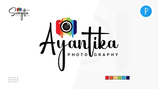 How to Make Stylish Signature Photography Logo || Logo Design in Mobile || Pixellab Tutorial