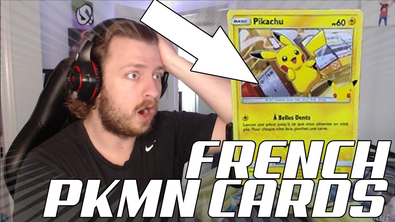 I Opened McDonalds Pokemon Cards BUT IN FRENCH!! 