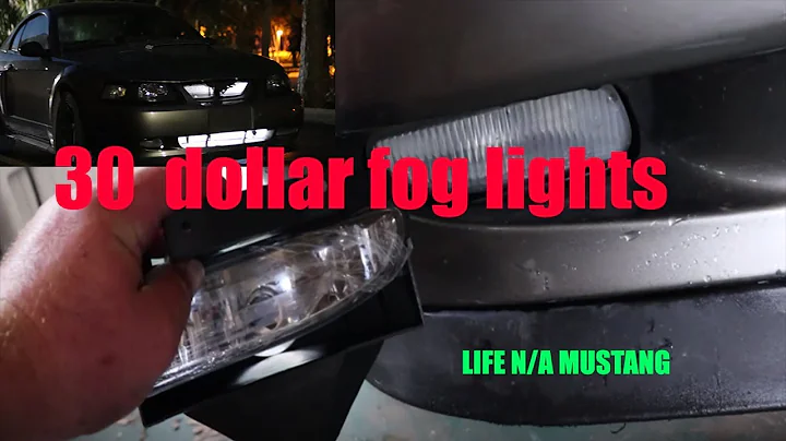 1999-2004 Mustang Fog Light Install