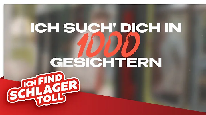 Daniel Sommer - Ich such' dich in 1000 Gesichtern ...