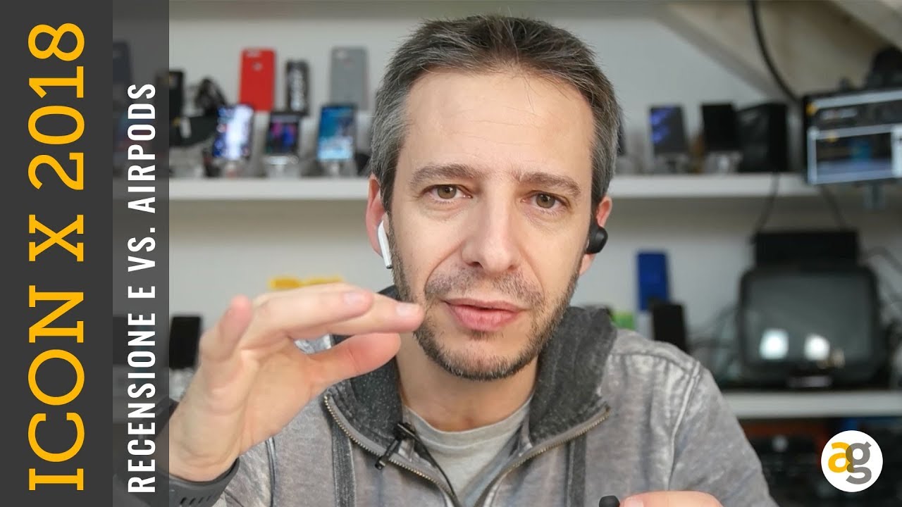 RECENSIONE Samsung ICON X 2018 E CONFRONTO con AirPODS - YouTube