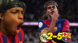 First Trophy Of The Season 😍 | Real Madrid 2-5 Barcelona