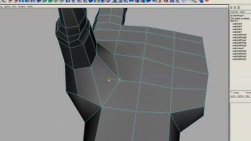 Simply Maya Tutorial Low Poly Hand - Part 4 of 8