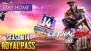 PUBG Mobile Season 14 Live Stream |  RP Giveaway on 1000 Subs