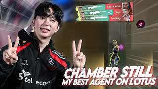 Rileksss, Chamber still my best agent on lotus | T1 Xccurate