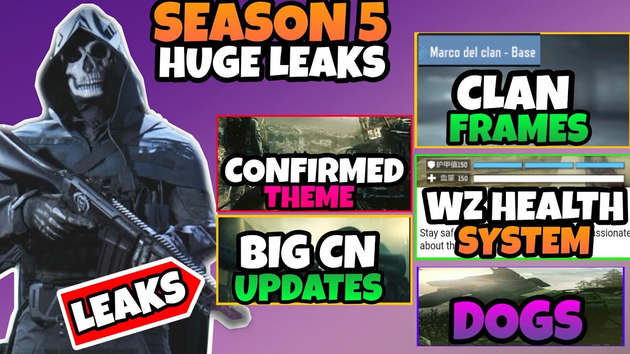 *NEW* SEASON 5 (S18) CODM HUGE LEAKS | OFFICIAL TRAILER | CN UPDATES |GUNSMITH 2.O | MORE