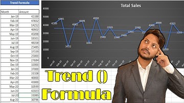 Trend Formula in Excel || How to use trend formula in excel in hindi || Excel in hindi