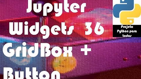 Módulo 14 - Aula 36: Jupyter Widgets -GridBox + Button + ButtonStyle + Layout
