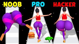 NOOB vs PRO vs HACKER - Twerk Race 3D screenshot 4