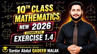 Class 10th Math New book Chapter 1 Exercise 1.4 Complete-Exercise 1.4 Punjab Board 10th Maths-Ex 1.4