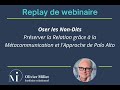 Webinaire 13 mai 2024  nondits double contrainte et mtacommunication  systemique palo alto