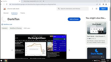 DarkiTon unwanted extension - how to remove it?