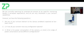 Putting pH sensors into low earth orbits