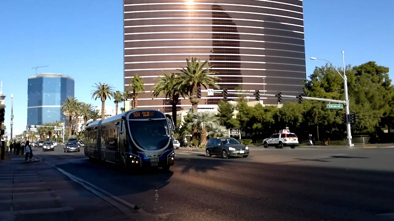 Transporte público Las Vegas 22 12 2011 YouTube